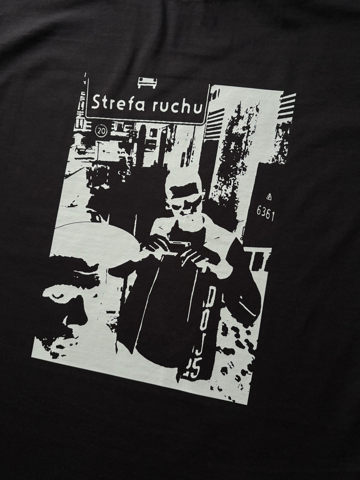 Koszulka Strefa Ruchu Czarna